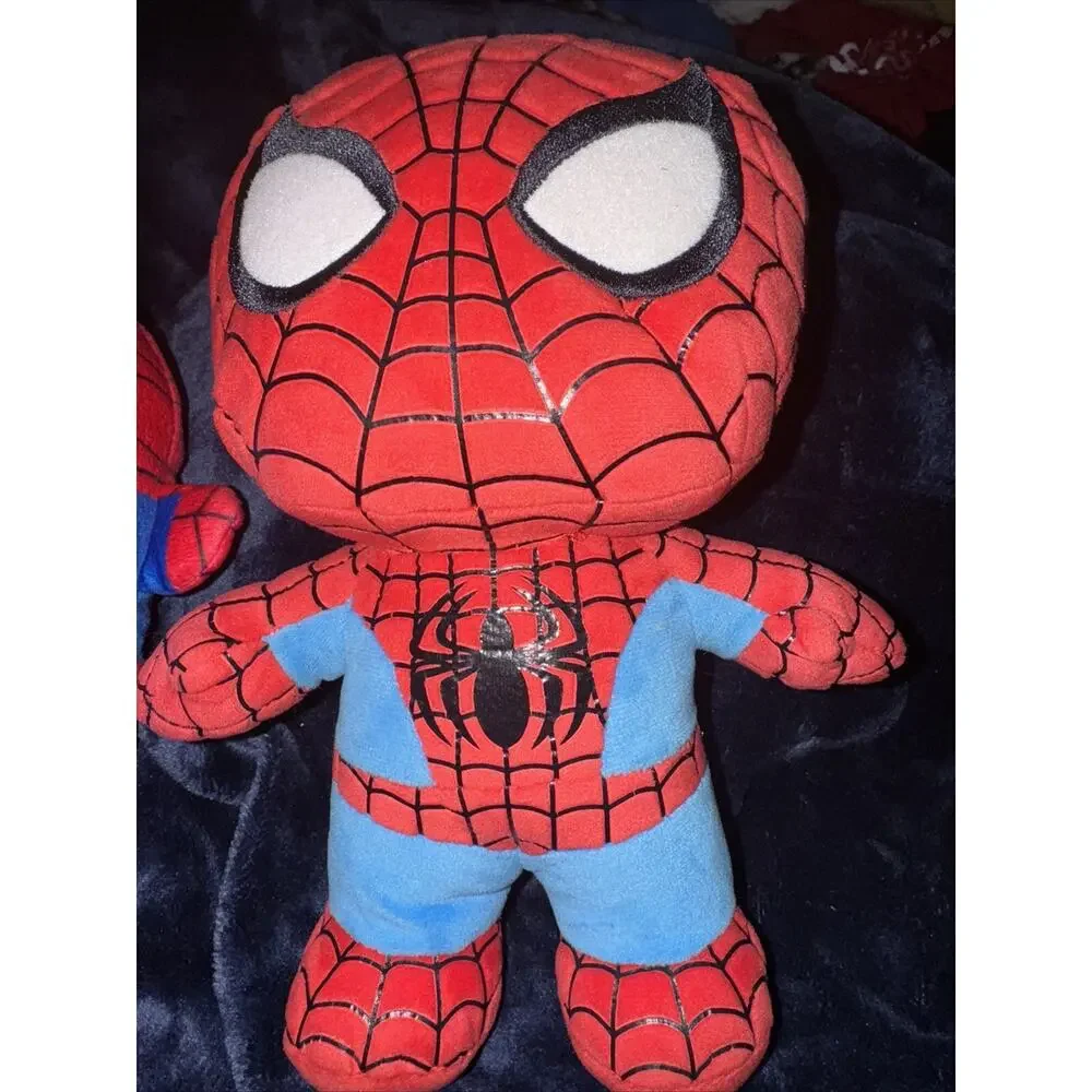 Spiderman Squishmallows Marvel Spidey Amazing Friends Plush Lot Of 2